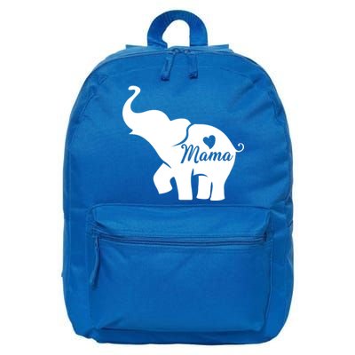 Mama Elephant  16 in Basic Backpack