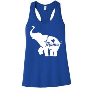 Mama Elephant  Women's Racerback Tank