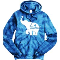 Mama Elephant  Tie Dye Hoodie