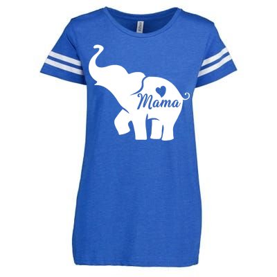 Mama Elephant  Enza Ladies Jersey Football T-Shirt