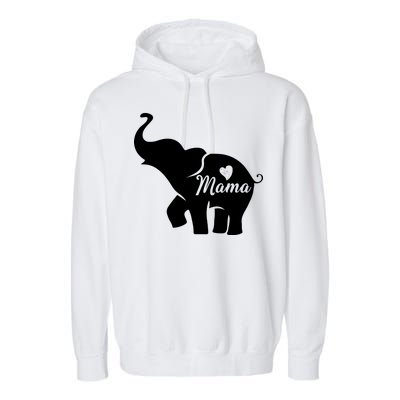 Mama Elephant  Garment-Dyed Fleece Hoodie