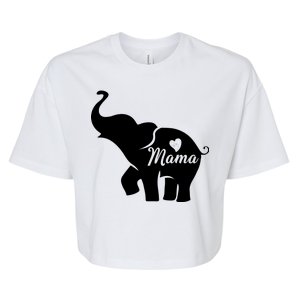 Mama Elephant  Bella+Canvas Jersey Crop Tee