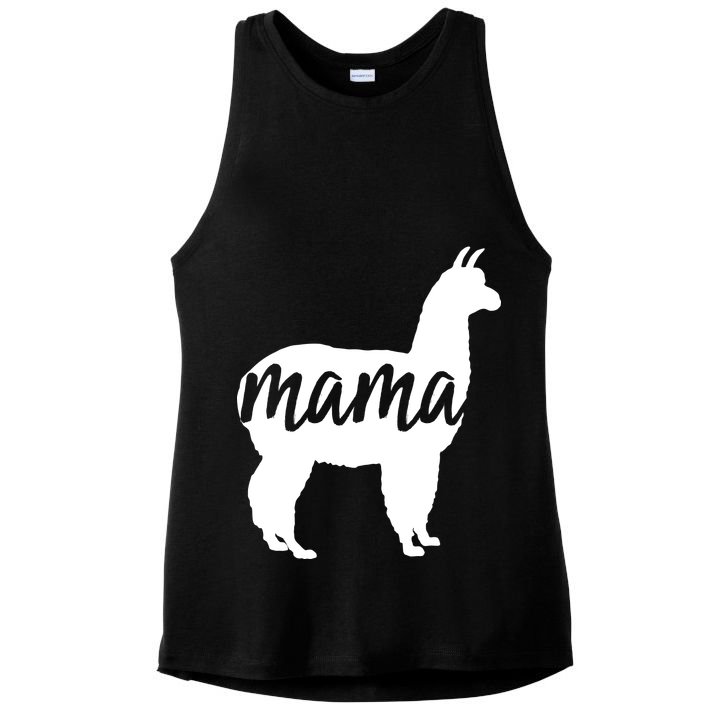 Mama Lama Ladies PosiCharge Tri-Blend Wicking Tank