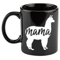 Mama Lama 11oz C Handle Ceramic Mug