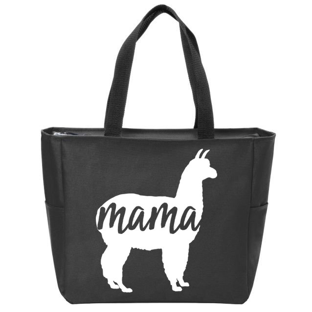 Mama Lama Zip Tote Bag