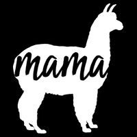 Mama Lama Zip Tote Bag