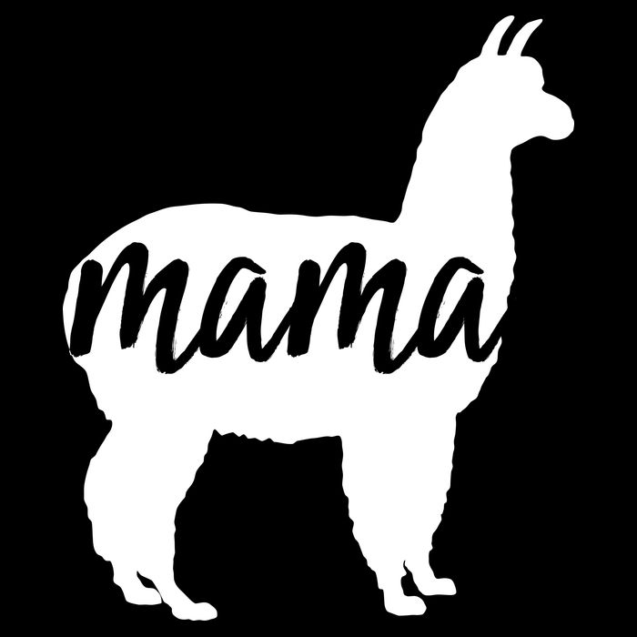 Mama Lama Zip Tote Bag