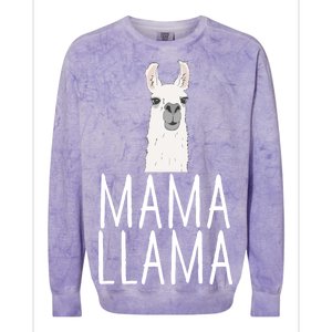 Mama Llama Colorblast Crewneck Sweatshirt