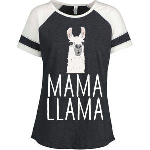 Mama Llama Enza Ladies Jersey Colorblock Tee