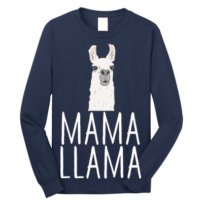 Mama Llama Long Sleeve Shirt