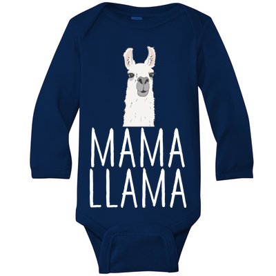 Mama Llama Baby Long Sleeve Bodysuit