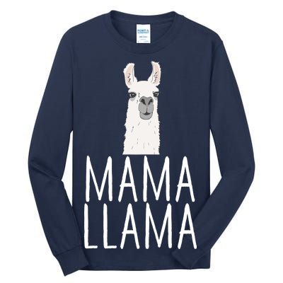 Mama Llama Tall Long Sleeve T-Shirt