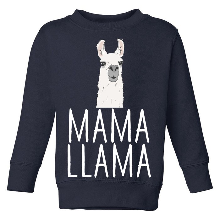 Mama Llama Toddler Sweatshirt