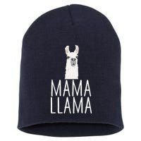 Mama Llama Short Acrylic Beanie