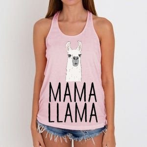 Mama Llama Women's Knotted Racerback Tank