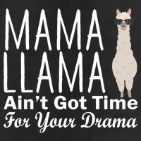 Mama Llama Ain't Got Time For Your Drama Cool Comfort Performance Bucket Hat