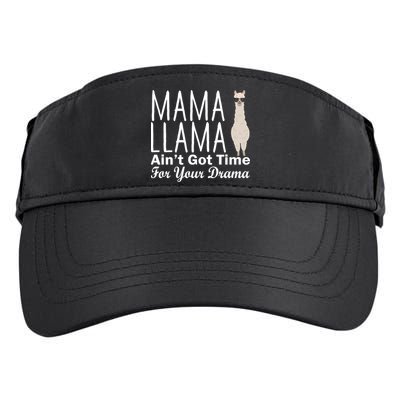 Mama Llama Ain't Got Time For Your Drama Adult Drive Performance Visor