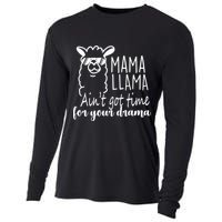 Mama Llama Drama Cooling Performance Long Sleeve Crew
