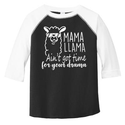 Mama Llama Drama Toddler Fine Jersey T-Shirt