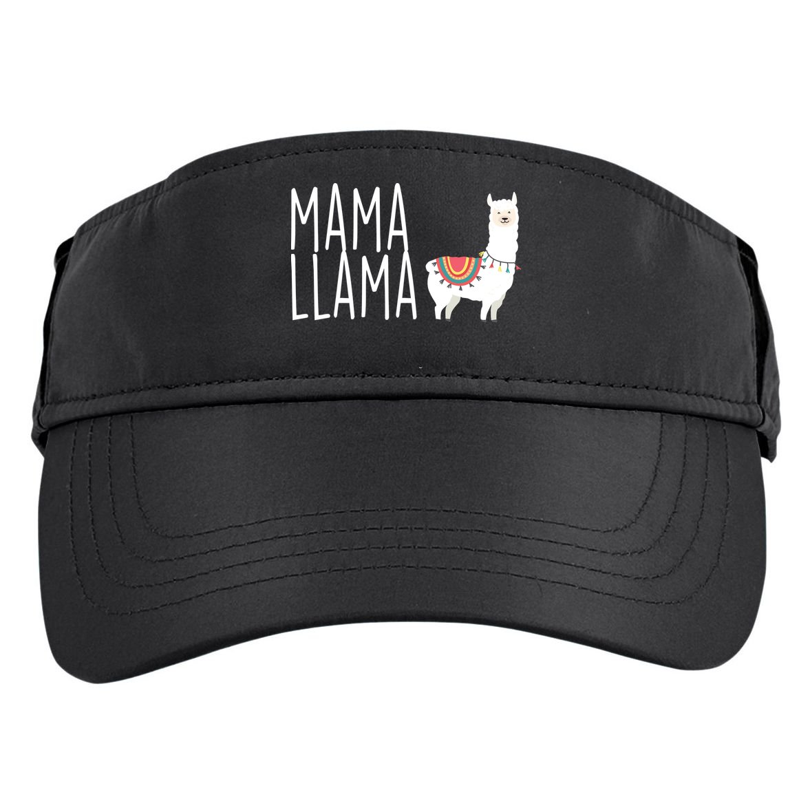 Mama Llama Logo Adult Drive Performance Visor