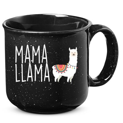 Mama Llama Logo 15oz Campfire Ceramic Mug