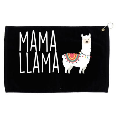 Mama Llama Logo Grommeted Golf Towel