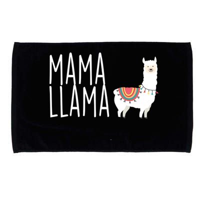 Mama Llama Logo Microfiber Hand Towel