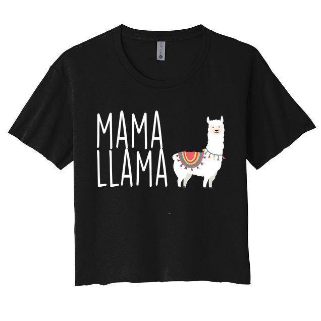 Mama Llama Logo Crop Top