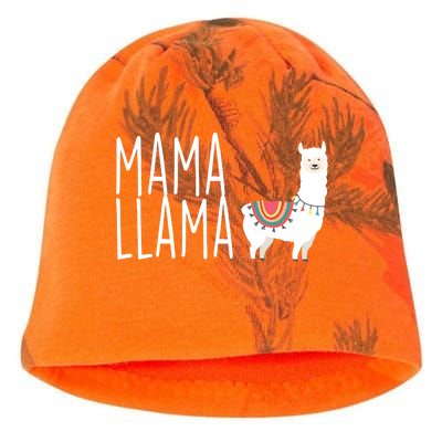 Mama Llama Logo Kati - Camo Knit Beanie