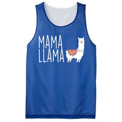 Mama Llama Logo Mesh Reversible Basketball Jersey Tank