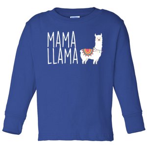 Mama Llama Logo Toddler Long Sleeve Shirt