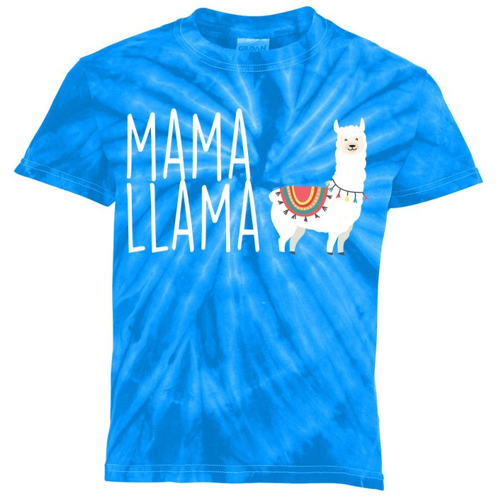 Mama Llama Logo Kids Tie-Dye T-Shirt