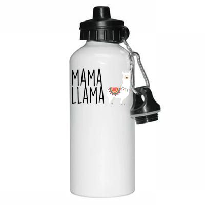 Mama Llama Logo Aluminum Water Bottle