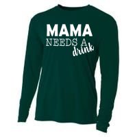 Mama Needs A Drink Cooling Performance Long Sleeve Crew