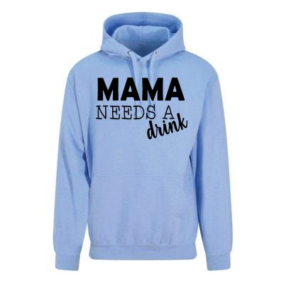 Mama Needs A Drink Unisex Surf Hoodie