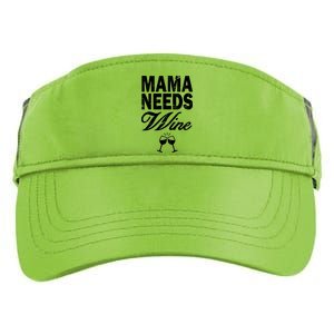 Mama Needs Wine Adult Drive Performance Visor