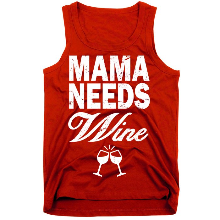 Mama Needs Wine Tank Top