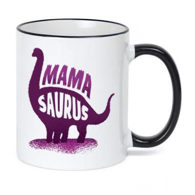 Mama Saurus 11oz Black Color Changing Mug