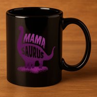 Mama Saurus 11oz C Handle Ceramic Mug