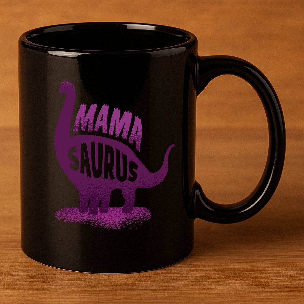 Mama Saurus 11oz C Handle Ceramic Mug