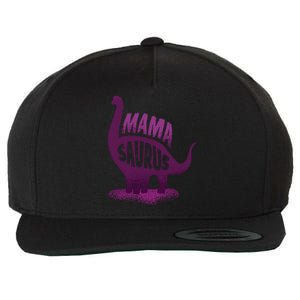 Mama Saurus Wool Snapback Cap