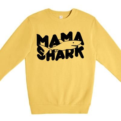 Mama Shark Premium Crewneck Sweatshirt