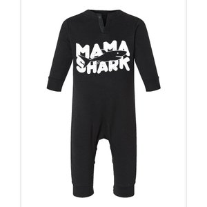 Mama Shark Infant Fleece One Piece