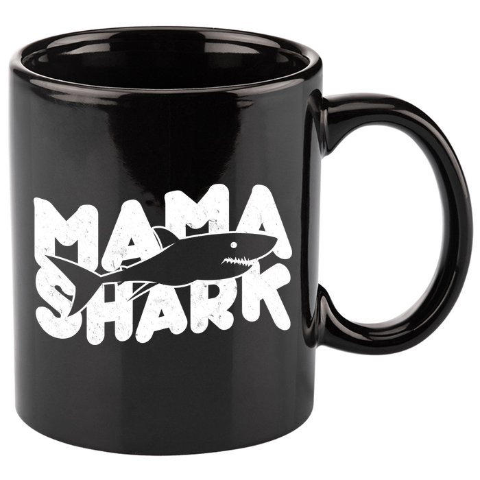 Mama Shark 11oz C Handle Ceramic Mug