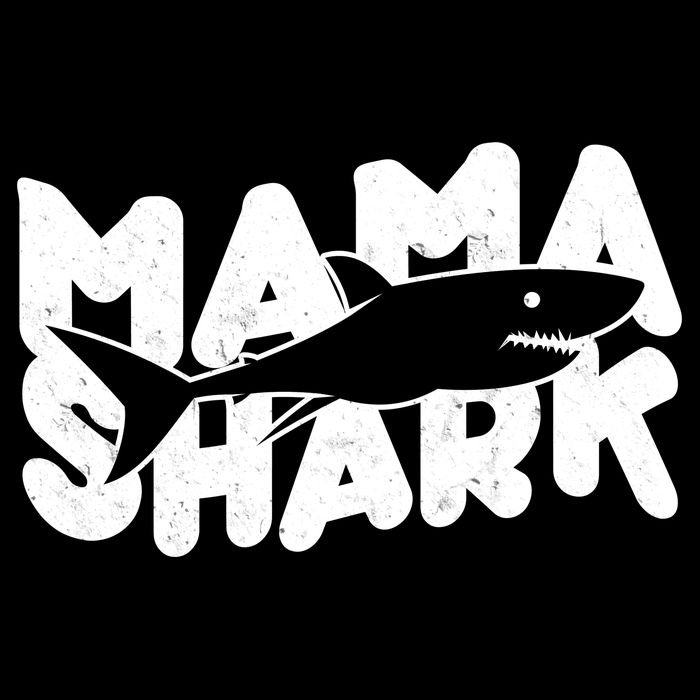 Mama Shark Zip Tote Bag