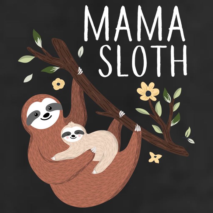 Mama Sloth Cool Comfort Performance Bucket Hat