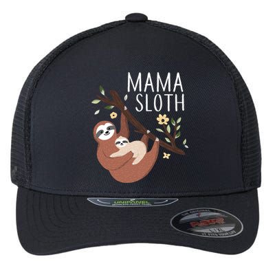 Mama Sloth Flexfit Unipanel Trucker Cap