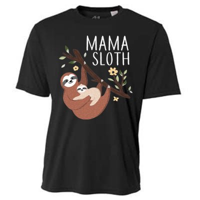 Mama Sloth Cooling Performance Crew T-Shirt