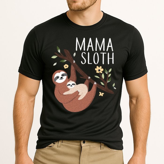 Mama Sloth Cooling Performance Crew T-Shirt