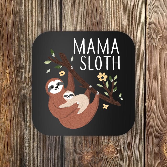 Mama Sloth Coaster